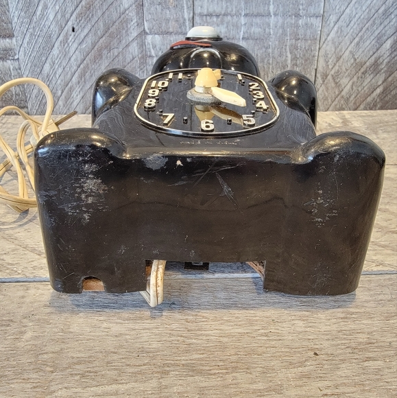 Vintage Klocker Spaniel Dog Wall Clock Animated Moving Eyes - Picture 7 of 10